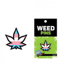 Weed Pin Trans Flag Leaf