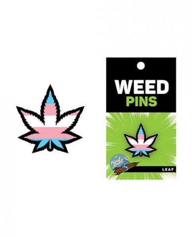 Weed Pin Trans Flag Leaf