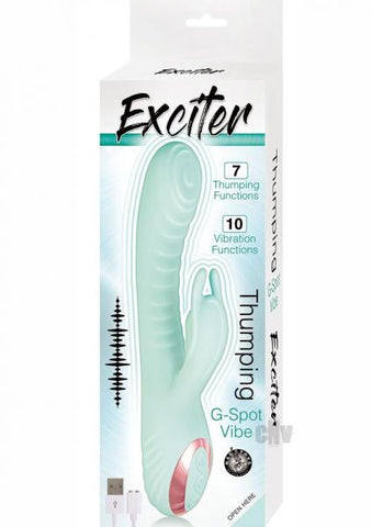 Exciter Thumping G-Spot Vibe Aqua