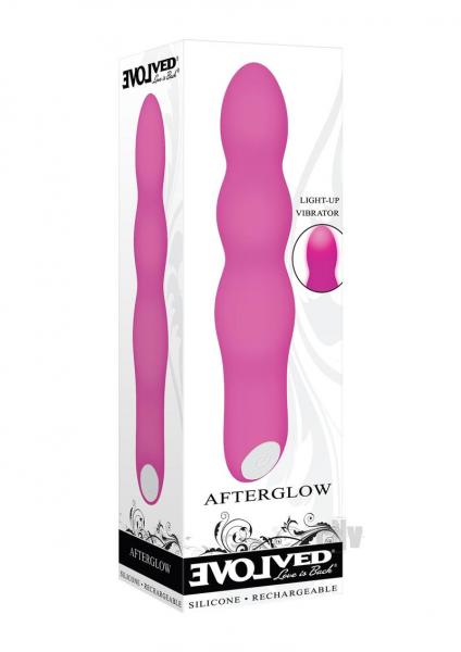 Evolved Afterglow Light-up Vibrator Pink
