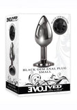 Evolved Black Gem Anal Plug Small