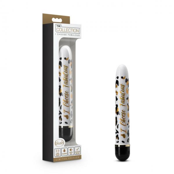 The Collection - I Choose Fabulous Slimline Vibrator - Black