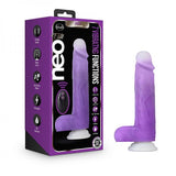 Neo Elite - Encore - 8-inch Vibrating Dildo - Purple