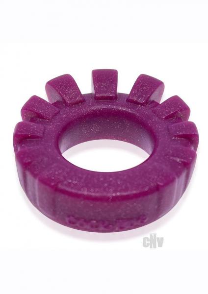 Oxballs Cock-lug Lugged Cockring Silicone Plum