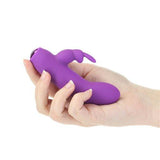 Alices Bunny Rechargeable Bullet With Removable Rabbit Sleeve Purple