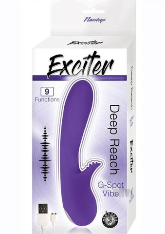 Exciter Deep Reach G-Spot Vibe Purple