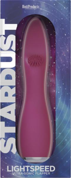 Stardust Lightspeed Flapper Tip Vibrator Magenta