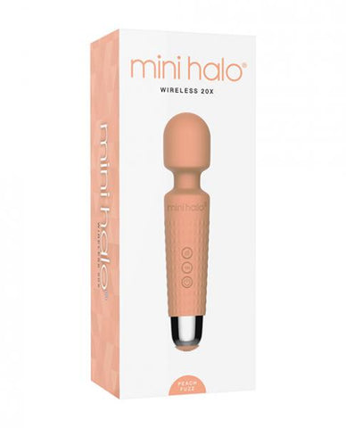 Mini Halo Wireless Wand 20x Silicone Peach Fuzz