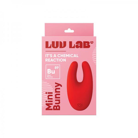 Luv Lab Bu89 Mini Bunny Silicone Red