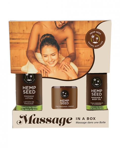 EB Massage In A Box Naked In Woods