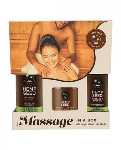 EB Massage In A Box Naked In Woods