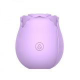 Rose inBloom Sucking Vibrator Lavender