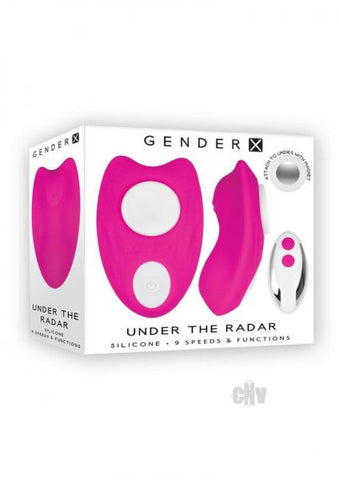 Gender X Under The Radar Underwear Vibrator Pink