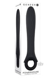 Gender X Powerhouse Ring-handle Vibrator Black