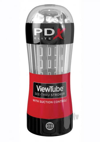 PDX Elite Viewtube Stroker - Clear