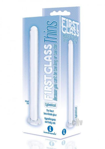 The 9's Glass Thins Cylindrical Glass Plug