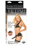 Fetish Fantasy Garter Belt Strap-on Black