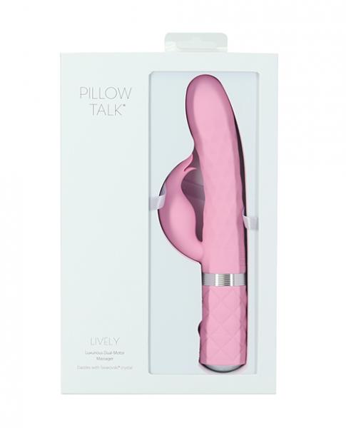 Pillow Talk Lively Dual Stimulator Pink