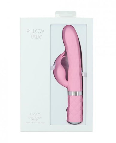 Pillow Talk Lively Dual Stimulator Pink