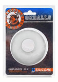 Oxballs Bigger Ox Thick Cockring Silicone Tpr Clear Ice