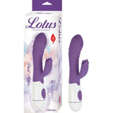 Lotus Sensual Massagers #5 Dual Stimulator Silicone Purple