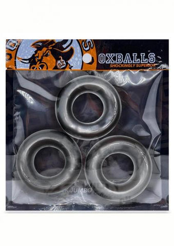 Oxballs Fat Willy 3-pack Jumbo Cockrings Flextpr Steel