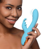 Power Bunny Snuggles Rabbit Vibe Silicone Rechargeable Teal