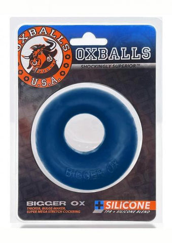 Oxballs Bigger Ox Thick Cockring Silicone Tpr Space Blue Ice