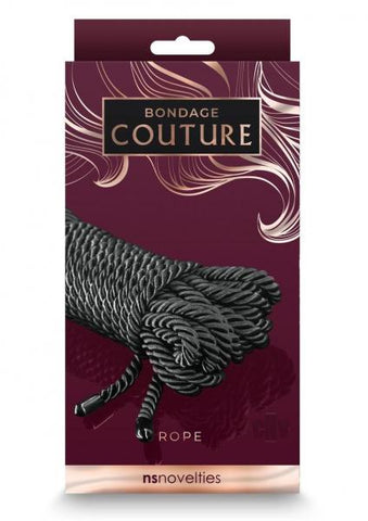 Bondage Couture Rope Black