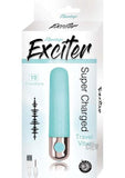 Exciter Travel Vibe Rechargeable Silicone Aqua