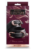 Bondage Couture Ankle Cuffs Black