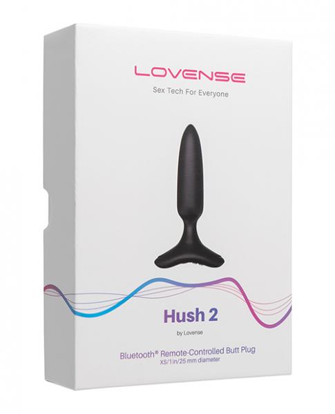 Lovense Hush 2 App-compatible Butt Plug 1 In.