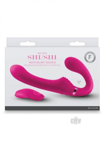 Shishi Midnight Rider Strapless Strap-on Pink