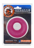 Oxballs Bigger Ox Thick Cockring Silicone Tpr Hot Pink Ice