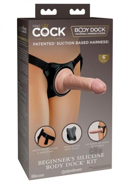 King Cock Elite Beginner's Silicone Body Dock Kit