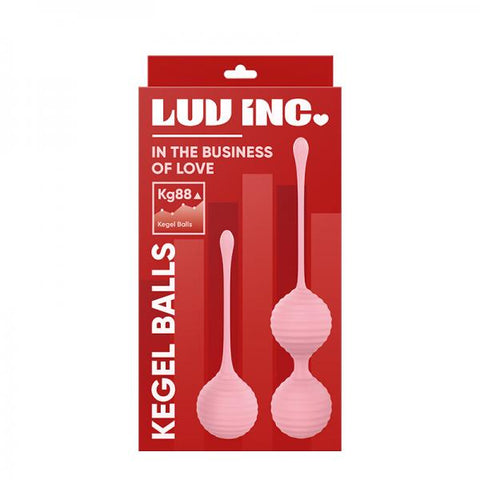 Luv Inc KG88 Kegel Balls Set Light Pink