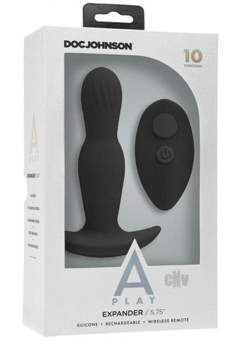 A-play Expander Rechargeable Silicone Anal Plug With Remote