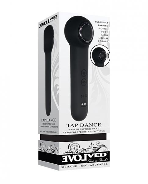 Evolved Tap Dance Rechargeable Silicone Black