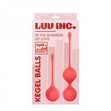 Luv Inc KG88 Kegel Balls Set Coral