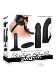 Evolved Heavenly Harness Kit Rechargeable Silicone Black