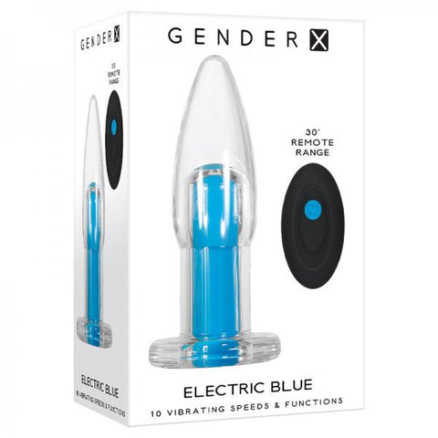 Gender X Electric Blue Rechargeable