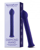 FemmeFunn Diamond Wand Dark Purple