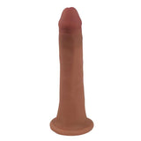 Easy Riders 8" Slim Bioskin Dildo Caramel