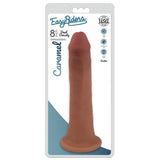 Easy Riders 8" Slim Bioskin Dildo Caramel