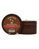 Eb Hemp Seed Candle Ride My Sleigh 6 Oz.