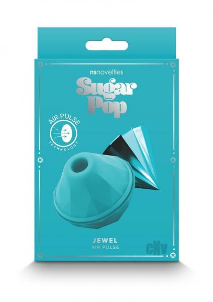 Sugar Pop Jewel Air Pulse Toy Teal