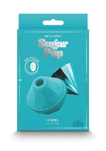 Sugar Pop Jewel Air Pulse Toy Teal