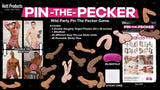 Pin The Pecker Party Game Assorted Accessories Included