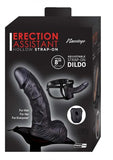 Erection Assistant Hollow Strap-on 8 In. Black