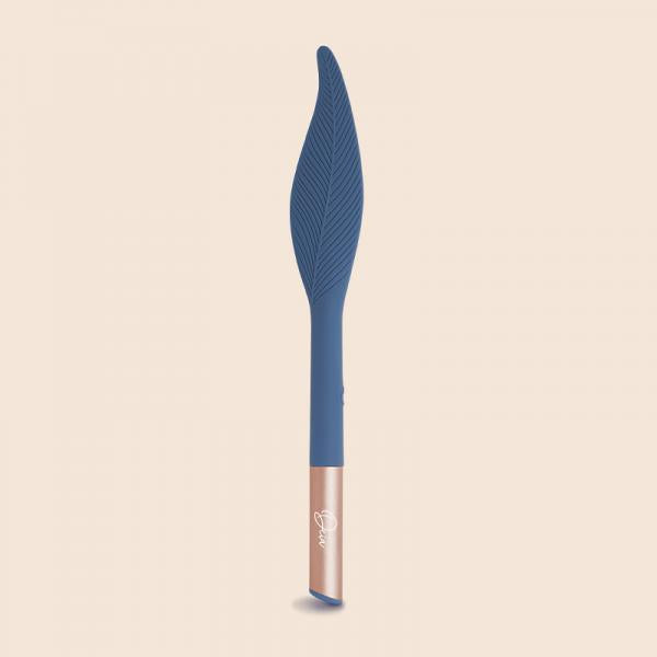 Deia The Feather Vibrating Tickler Silicone Blue